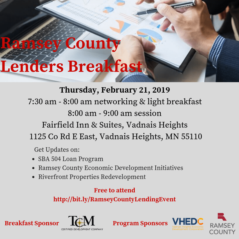 Ramsey County Bankers Breakfast VHEDC