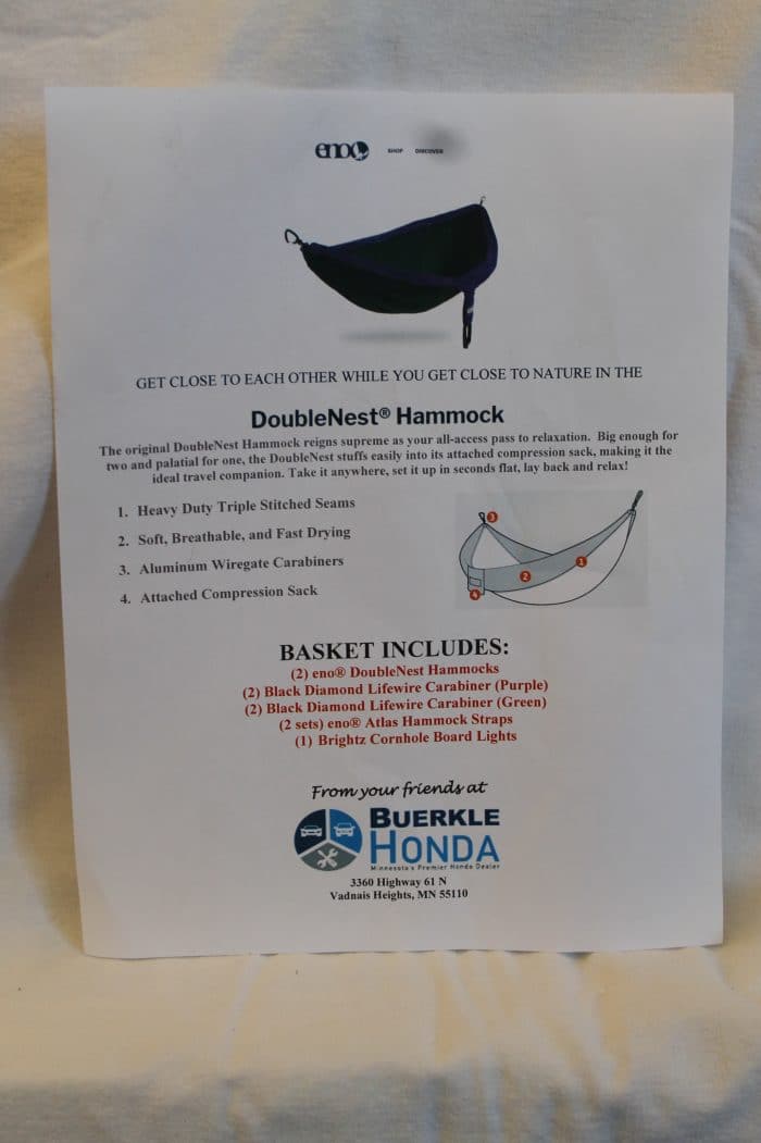 Hammocks with Outdoor Package of Comfort and Fun from Buerkle Automotive Group Value: $165 - Image 2