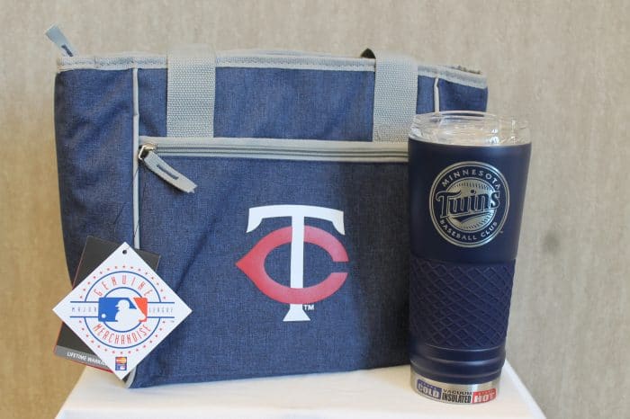 Minnesota Twins Cooler and Insulated Mug from SEH Value: $50