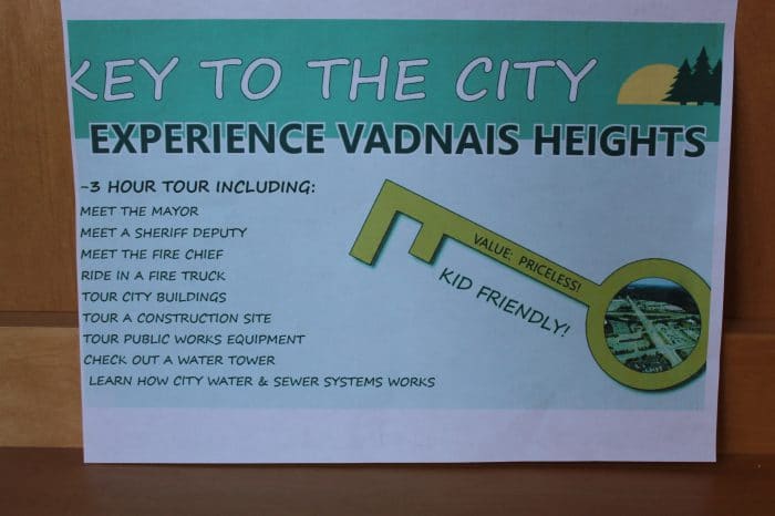 Key to the City of Vadnais Heights! Perfect for a future leader! Value: Priceless